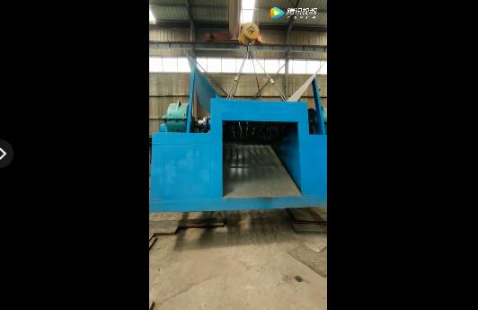 800型鐵屑撕碎機設備發往江蘇徐州