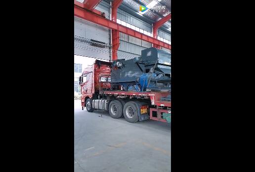 1300型廢鋼破碎機設備生產線成套設備發往陜西禮泉