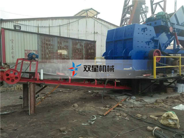 <b>金屬破碎機生產線1300型客戶安裝現場</b>