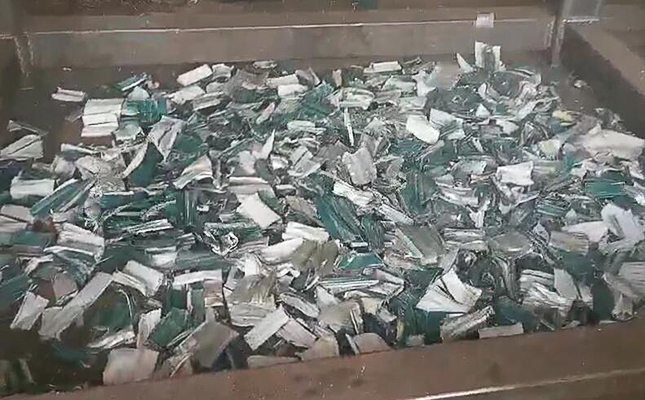 Broken bridge aluminum shredder | tearing effect of aluminum profile shredder