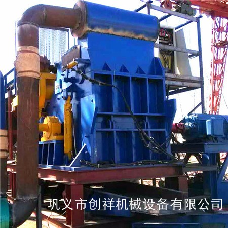 孟津鑄鐵破碎機廢銅爛鐵進行破碎