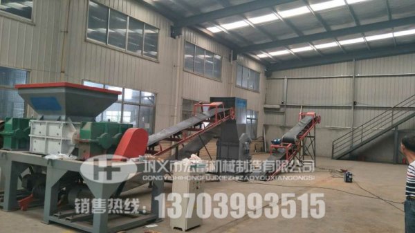 怎樣配置金屬撕碎機生產線，全套報價多少？